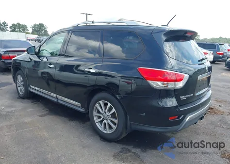 2015 Nissan Pathfinder Sl из США, поврежденный, VIN 5N1AR2MN8FC603907